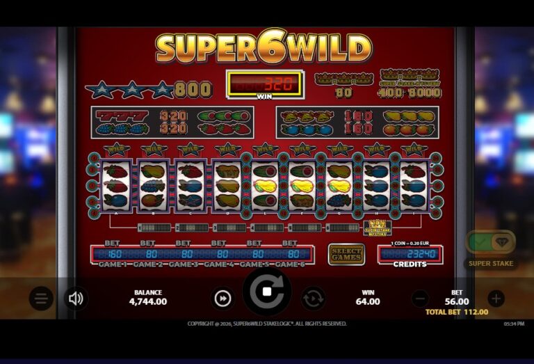 Screenshot 2 van Super6Wild